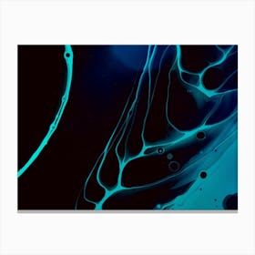 Blue Water Canvas Print