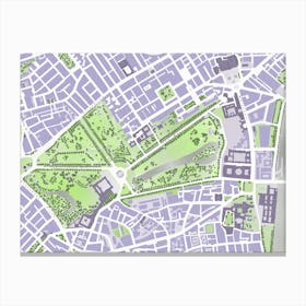 Green park - St. James park - London Canvas Print