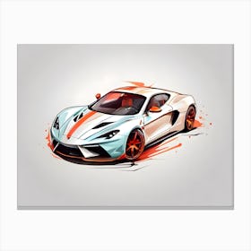 Mclaren Gt1 Canvas Print