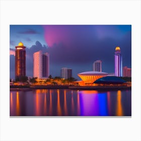 Kuala Lumpur Skyline Canvas Print