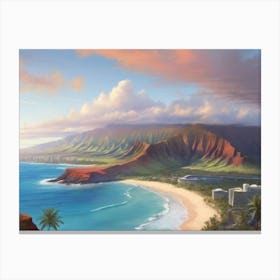 Hawaii Landscape 2 Canvas Print