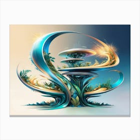 Symbiosis 9 Canvas Print