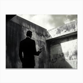 Man In A Suit 6 Canvas Print