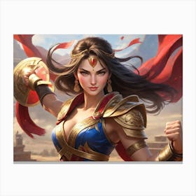 Wonder Woman Canvas Print