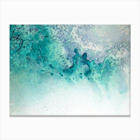 Turquoise Whispering 4 Canvas Print