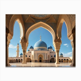 Blue Mosque Canvas Print