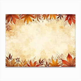 Default A Richly Textured Autumn Vector Background Each Elemen 1 Canvas Print