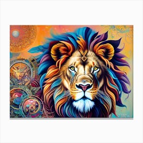 Lion Painting 65 Canvas Print