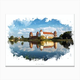 Mir Castle, Belarus Canvas Print