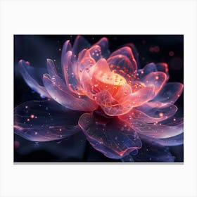 Lotus Flower 71 Canvas Print