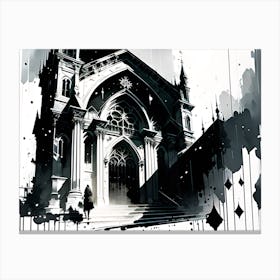 Gothic Cathedral 12 Canvas Print
