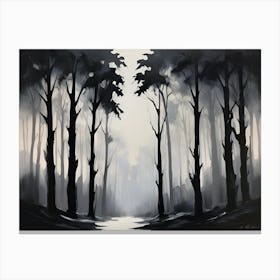 Forest Painting Canvas Print