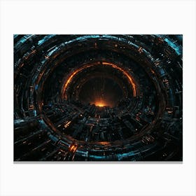 Default Black Hole Sucking In Arcain Style Ultra Detailed Ultr 0 Canvas Print