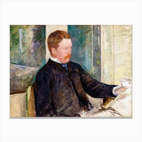 Alexander J. Cassatt (ca.1880), Mary Cassatt Canvas Print