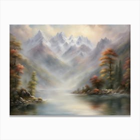 Mountain Lake Canvas Print