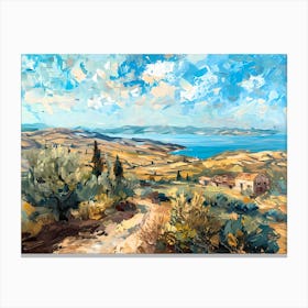 A View To The Sea Canvas Print