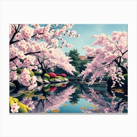 Cherry Blossoms Canvas Print