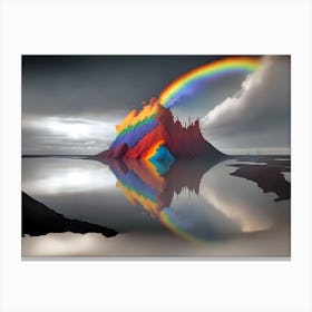 Rainbow In The Sky 3 Canvas Print