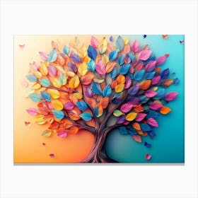 Tree Of Life 45 Canvas Print