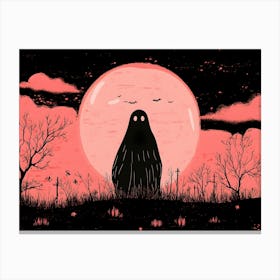 Ghost In The Night 2 Canvas Print