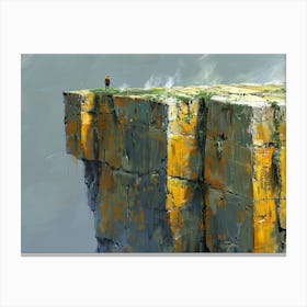 Cliff Edge 1 Canvas Print