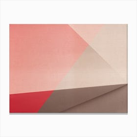 Stacking Triangles 4 Canvas Print