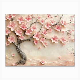 Cherry Blossom Tree 17 Canvas Print