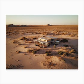 Desert House In Namibia 1 Canvas Print