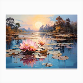 Water Lilies 2 Canvas Print