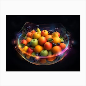 Fruit Bowl Canvas Print