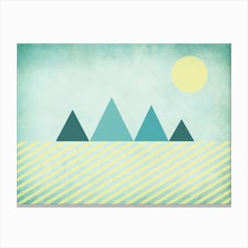 Four Mountains Canvas Print