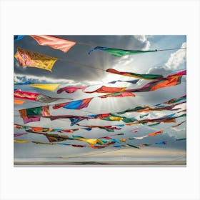 Prayer Flags Canvas Print