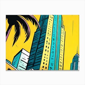 High-Rise Luxury Suites of Miami 2 Canvas Print