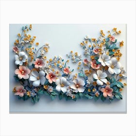 Floral Wall Art 7 Canvas Print