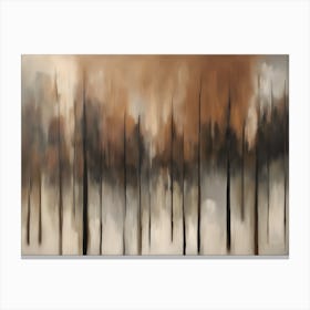 Abstract Of Trees 1 Canvas Print