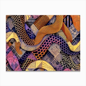 Snake skin Canvas Print