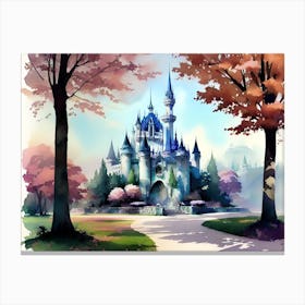 Cinderella Castle 8 Canvas Print