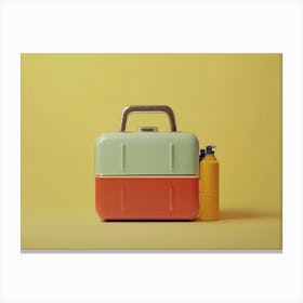 Lunchbox Vintage 80s Canvas Print