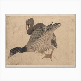 Album Of Sketches By Katsushika Hokusai And His Disciples, Katsushika Hokusai 21 Canvas Print