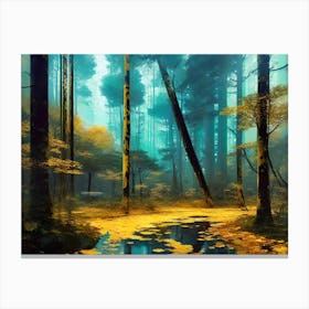 Autumn Forest 17 Canvas Print