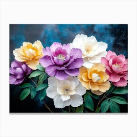 Peonies 2 Canvas Print