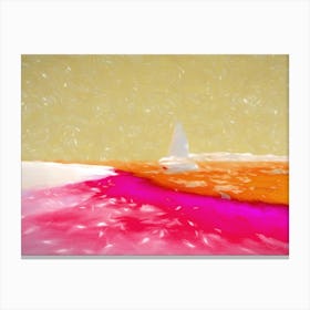 The Ocean Blush Canvas Print