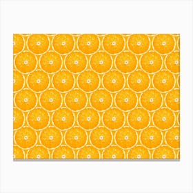 Orange Slices Canvas Print