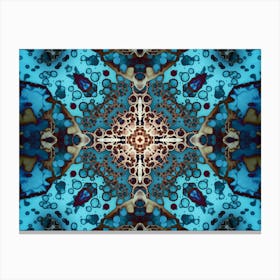 Blue Star Canvas Print