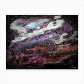 The expanding Universe Canvas Print