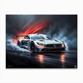 Mercedes Amg Gt3 Canvas Print