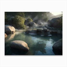 Hot Springs Canvas Print