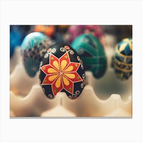 Easter Eggs 307 Canvas Print