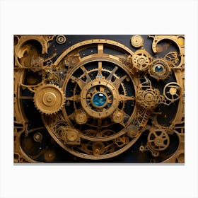 Clockwork Paintings Art Print Canvas Print