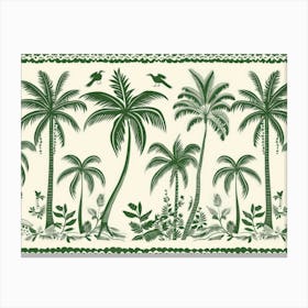 Palm Trees 12 Canvas Print